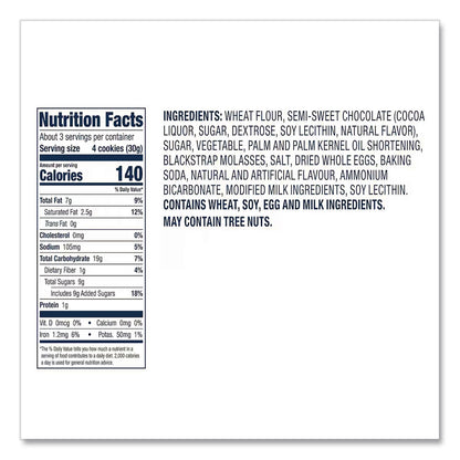 Famous Amos® Cookies, Original Recipe Chocolate Chip, 2 oz Bag, 6/Box (FER05907)
