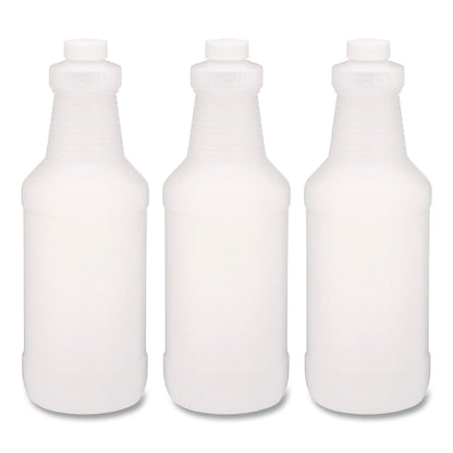 Impact® Spray Bottles, 24 oz, Clear, 3/Pack (IMP721707)