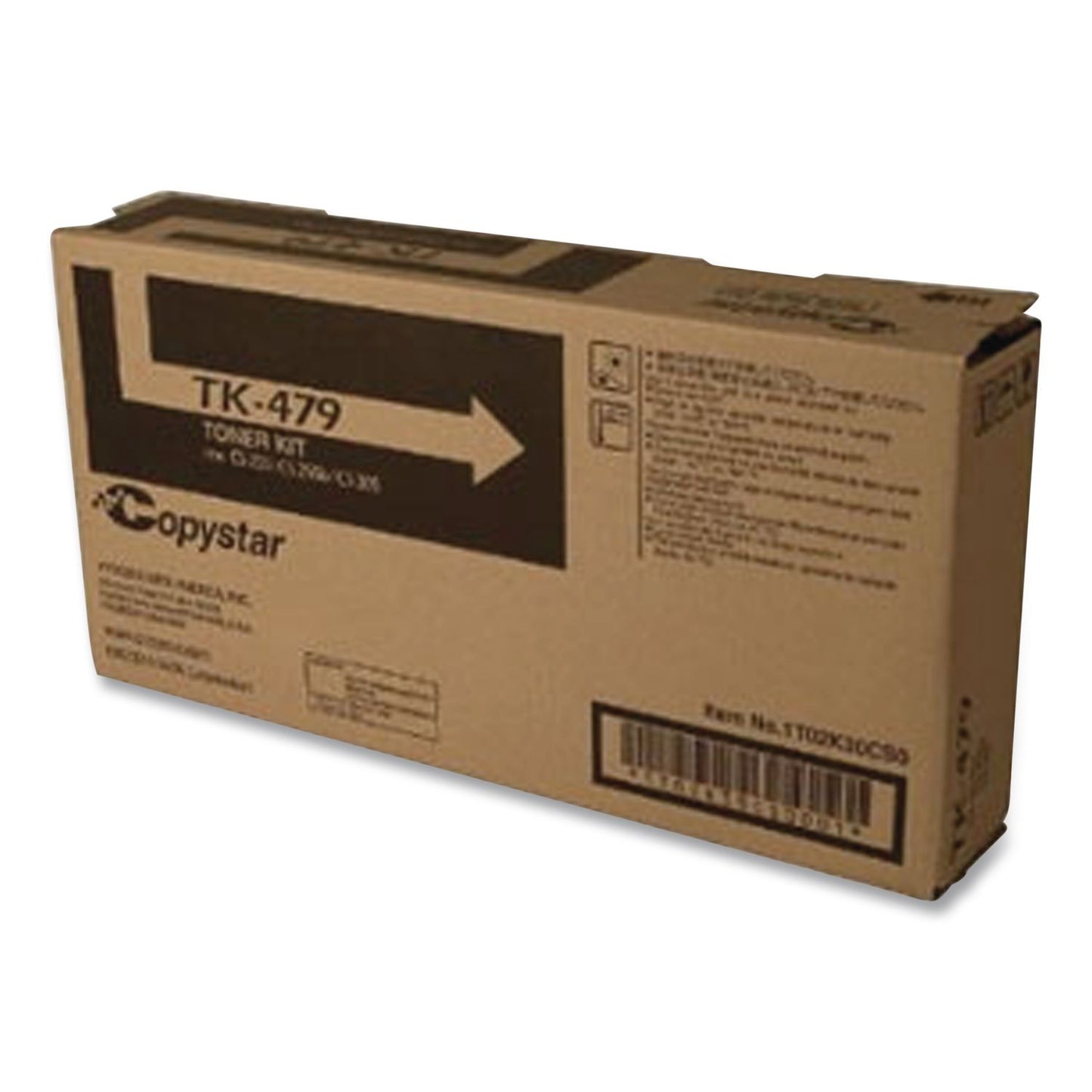 Kyocera TK479 Toner, 15,000 Page-Yield, Black (KYOTK479)