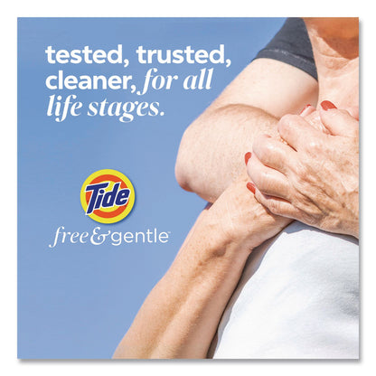 Tide® Free and Gentle Liquid Laundry Detergent, HE Compatible, 58 Loads, 77 oz Bottle, 4/Carton (PGC23745)