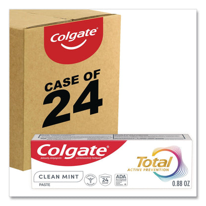 Colgate® Total Toothpaste, Coolmint, 0.88 oz, 24/Carton (CPC61044324)