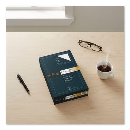 Southworth® 25% Cotton Business Paper, 95 Bright, 20 lb Bond Weight, 8.5 x 14, White, 500 Sheets/Ream (SOU403E)