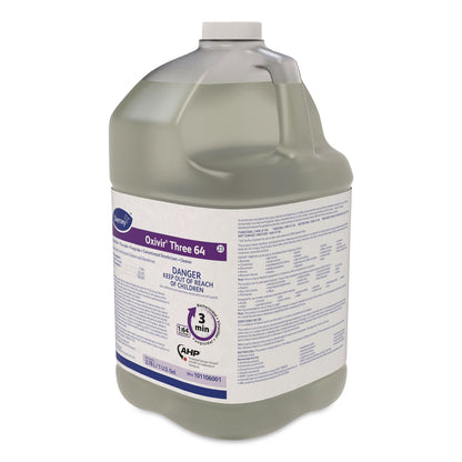 Diversey™ Oxivir Three 64 Disinfecting Cleaner and Deodorizer, 1 gal Bottle, 4/Carton (DVO101106001)