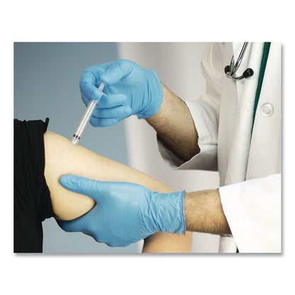 AMMEX® Professional Nitrile Exam Gloves, Powder-Free, X-Small, 3 mil Thick, 9.5" Long, Light Blue, 100/Box (AXCAPFN40100)