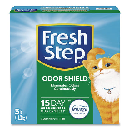 Fresh Step® Odor Shield Clumping Litter with Febreze Freshness, 25 lbs (CLO30466)