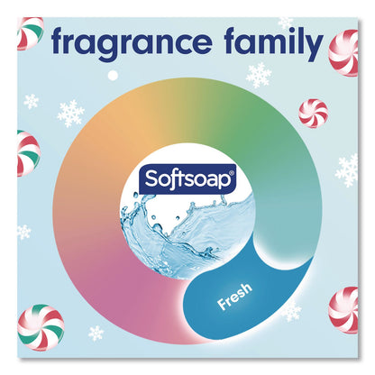 Softsoap® Limited Edition Frosty Mint Liquid Hand Soap, Peppermint Scent, 11 oz Pump Bottle (CPC61023761)