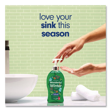 Softsoap® Limited Edition Wonderful Winter Liquid Hand Soap, Pine Scent, 11.25 oz Pump Bottle (CPC61023766)