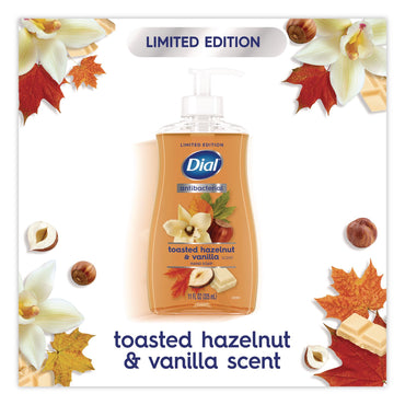 Dial® Antibacterial Liquid Hand Soap, Limited Edition, Toasted Hazelnut and Vanilla Scent, 11 oz Pump Bottle (DIA1700035945)