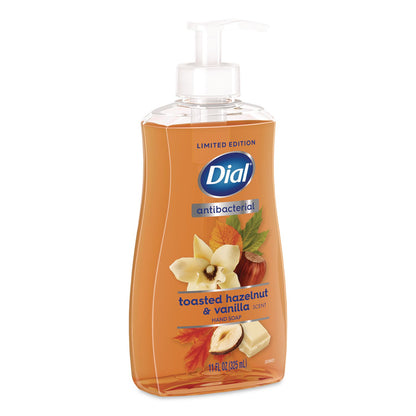 Dial® Antibacterial Liquid Hand Soap, Limited Edition, Toasted Hazelnut and Vanilla Scent, 11 oz Pump Bottle (DIA1700035945)