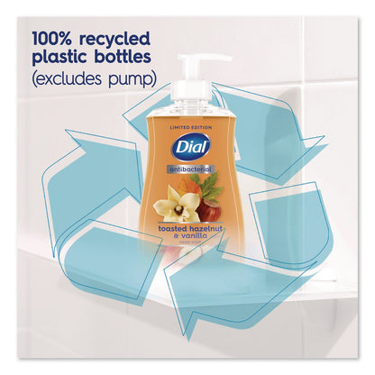 Dial® Antibacterial Liquid Hand Soap, Limited Edition, Toasted Hazelnut and Vanilla Scent, 11 oz Pump Bottle (DIA1700035945)