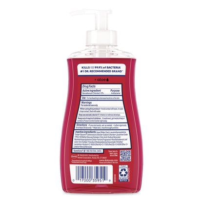 Dial® Antibacterial Liquid Hand Soap, Limited Edition, Frosted Cranberry and Pine Scent, 11 oz Pump Bottle (DIA1700035953)