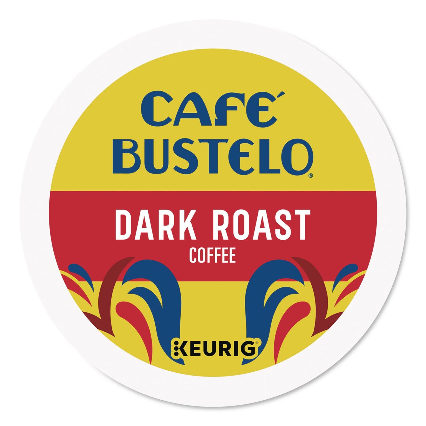 Café Bustelo Cafe Bustelo Dark Roast Coffee K-Cup, 22/Box (GMT5000389574)