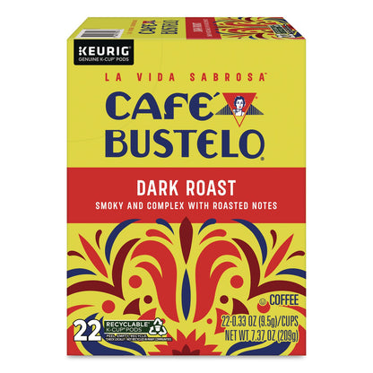 Café Bustelo Cafe Bustelo Dark Roast Coffee K-Cup, 22/Box (GMT5000389574)