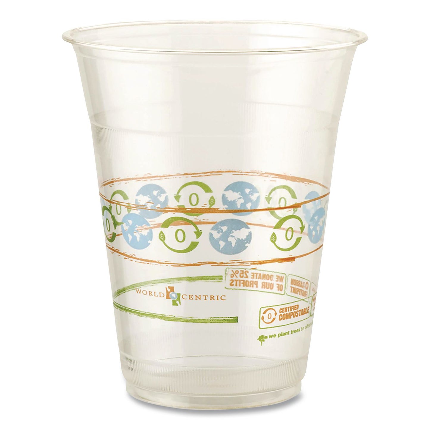 World Centric® PLA Clear Cold Cups, 16 oz, 20/Pack (WORCPRTCS16)