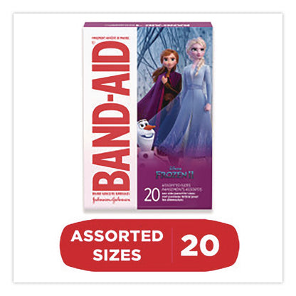 BAND-AID® Disney Frozen II Adhesive Bandages, Assorted Sizes, 20 Bandages (JOJ116317)