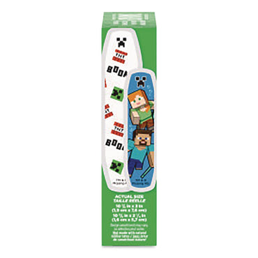 BAND-AID® Minecraft Adhesive Bandages, Assorted Sizes, 20 Bandages (JOJ1202513)