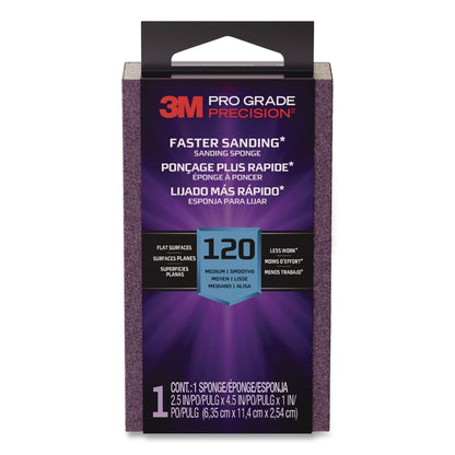 3M™ Pro Grade Precision Sanding Block Sponge (MMMFSB120PGP1T)