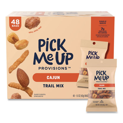 Pick Me Up Provisions™ Cajun Trail Mix, 1.5 oz Packet, 48/Box (PIEPM63389)