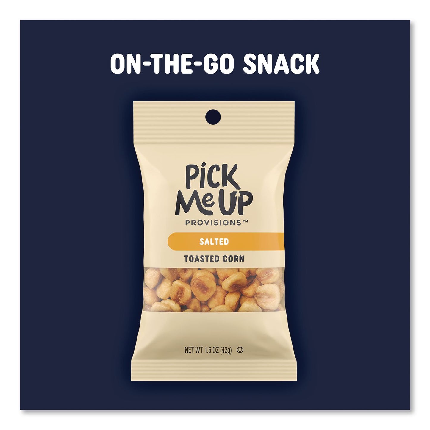 Pick Me Up Provisions™ Salted Toasted Corn, 1.5 oz Packet, 36/Box (PIEPM63393)