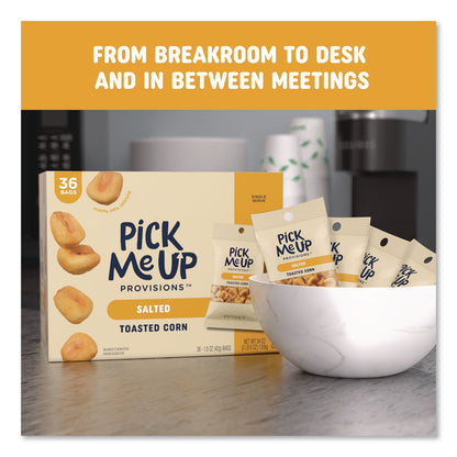 Pick Me Up Provisions™ Salted Toasted Corn, 1.5 oz Packet, 36/Box (PIEPM63393)