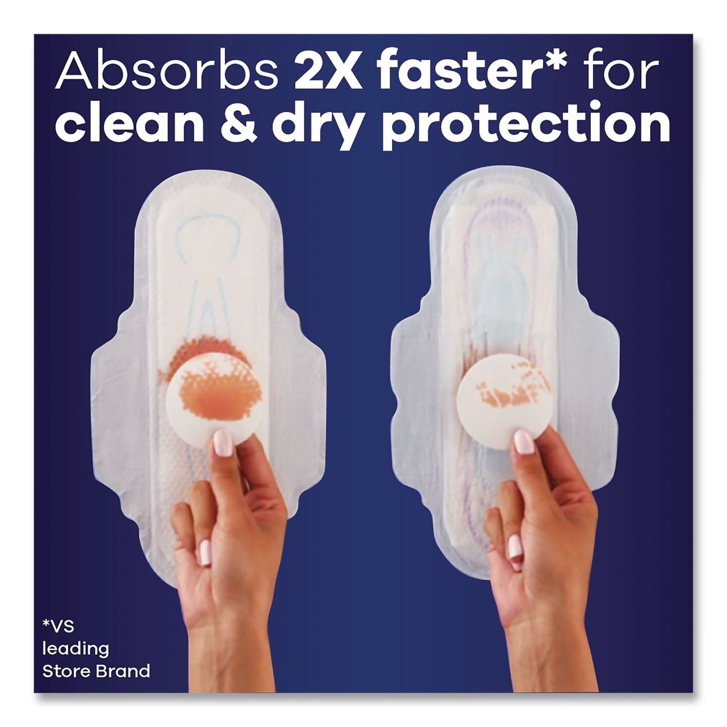 Always® Ultra Thin Overnight Pads with Wings, Size 4, Overnight Absorbency, 16/Pack, 6 Packs/Carton (PGC12851)