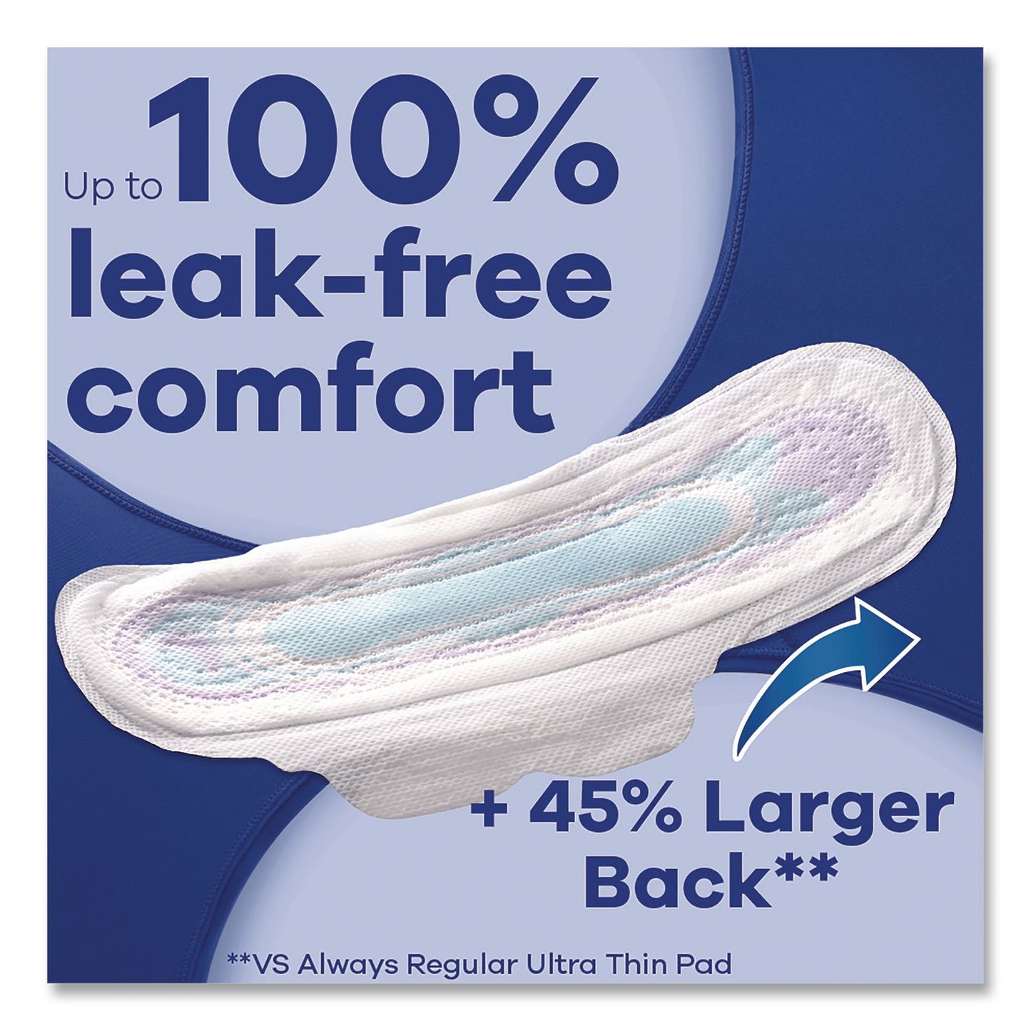 Always® Ultra Thin Overnight Pads with Wings, Size 4, Overnight Absorbency, 16/Pack, 6 Packs/Carton (PGC12851)