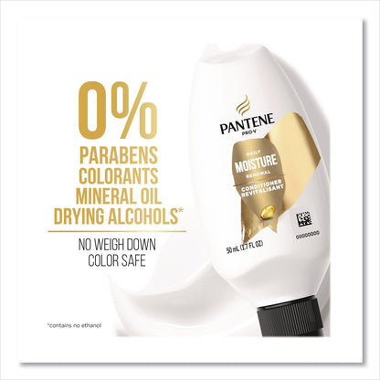 Pantene Pro V Daily Moisture Renewal Conditioner, Unscented, 1.7 oz, 36/Carton (PGC18784)