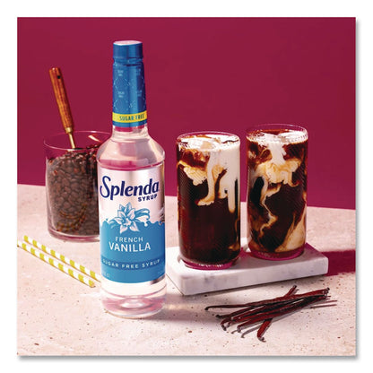 Splenda® Sugar-Free Coffee Syrup, French Vanilla, 25.4 oz Bottle, 6/Carton (SNHHFP00583)