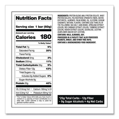 Quest® Protein Bars, Birthday Cake, 2.12 oz Bar, 12/Box (QCCQUN00596)
