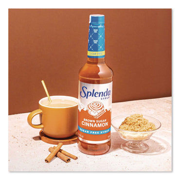 Splenda® Sugar-Free Coffee Syrup, Brown Sugar Cinnamon, 25.4 oz Bottle, 6/Carton (SNHHFP00696)