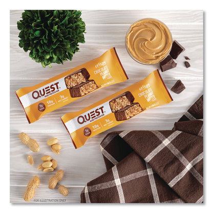 Quest® Protein Bars, Chocolate Peanut Butter, 1.9 oz Bar, 12/Box (QCCQUN01179)