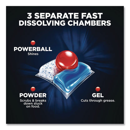 FINISH® Powerball Quantum Dishwasher Tabs, Fresh Scent, Tub, 84 Tabs (RAC5170099889)