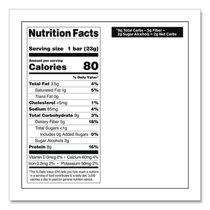 Quest® Protein Bar Minis, Chocolate Chip Cookie Dough, 0.81 oz Bar, 14/Box (QCCQUN01270)