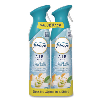 Febreze® AIR, Refresh and Energize, 8.1 oz, Aerosol Spray, 2/Pack (PGC2040991926)
