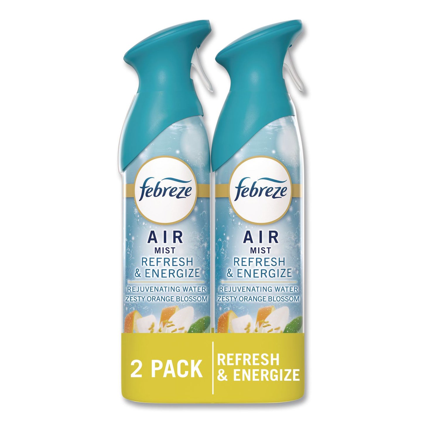 Febreze® AIR, Refresh and Energize, 8.1 oz, Aerosol Spray, 2/Pack (PGC2040991926)