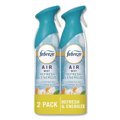 Febreze® AIR, Refresh and Energize, 8.1 oz, Aerosol Spray, 2/Pack (PGC2040991926)