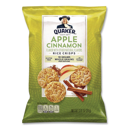 Quaker® Rice Crisps, Sweet and Savory Mix, Assorted Flavors, (7) 0.67 oz Bags, (8) 0.91 oz Bags (QKRQUA57840)
