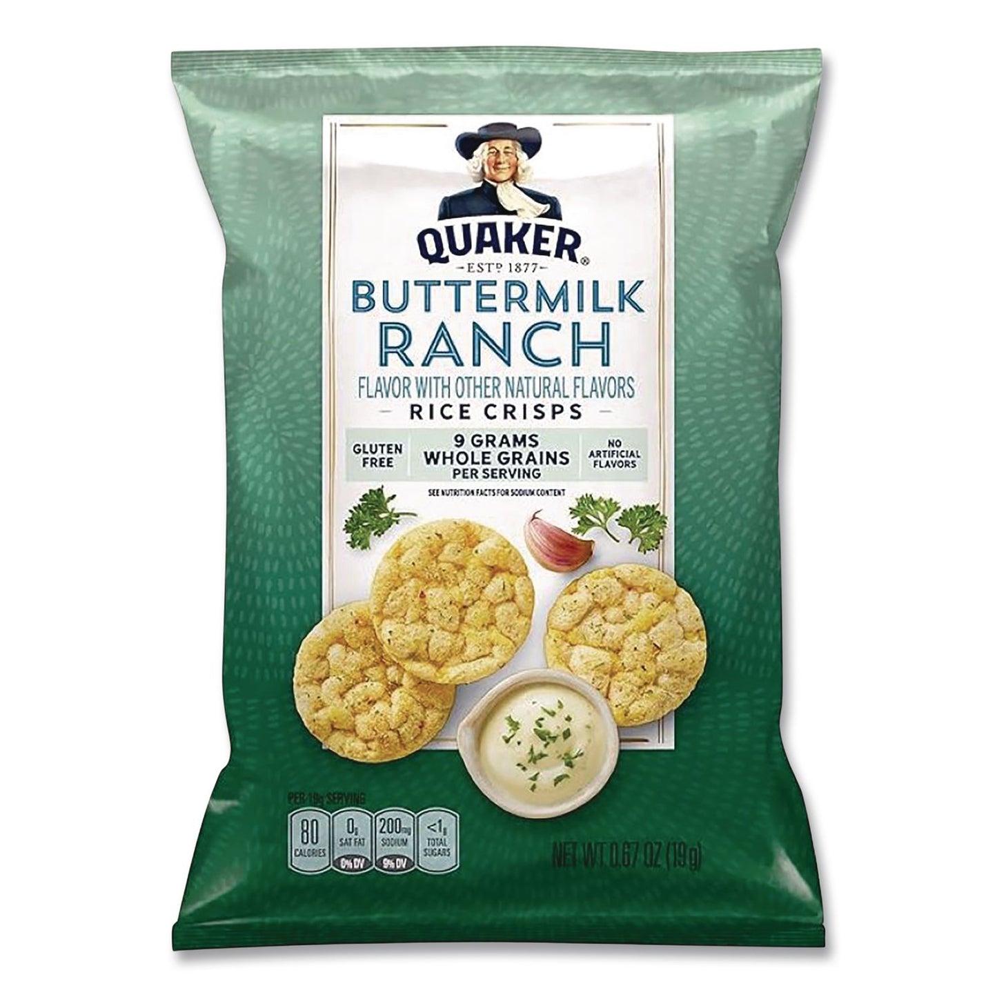 Quaker® Rice Crisps, Sweet and Savory Mix, Assorted Flavors, (7) 0.67 oz Bags, (8) 0.91 oz Bags (QKRQUA57840)