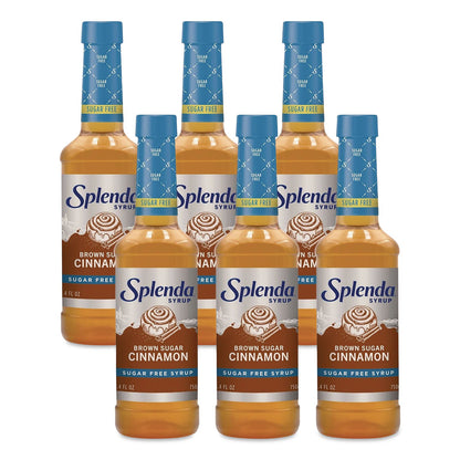 Splenda® Sugar-Free Coffee Syrup, Brown Sugar Cinnamon, 25.4 oz Bottle, 6/Carton (SNHHFP00696)