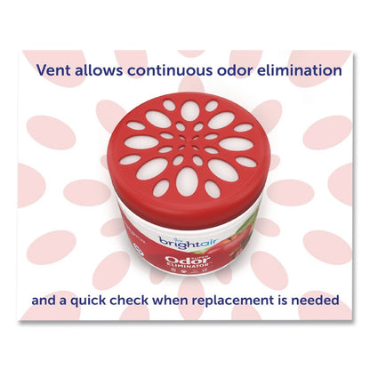 BRIGHT Air® Super Odor Eliminator, Fresh Apples and Spice, 14 oz Jar (BRI900194)