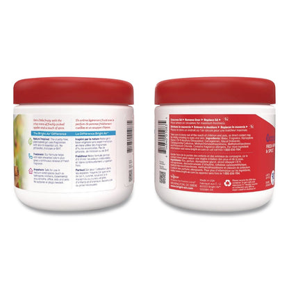BRIGHT Air® Super Odor Eliminator, Fresh Apples and Spice, 14 oz Jar (BRI900194)