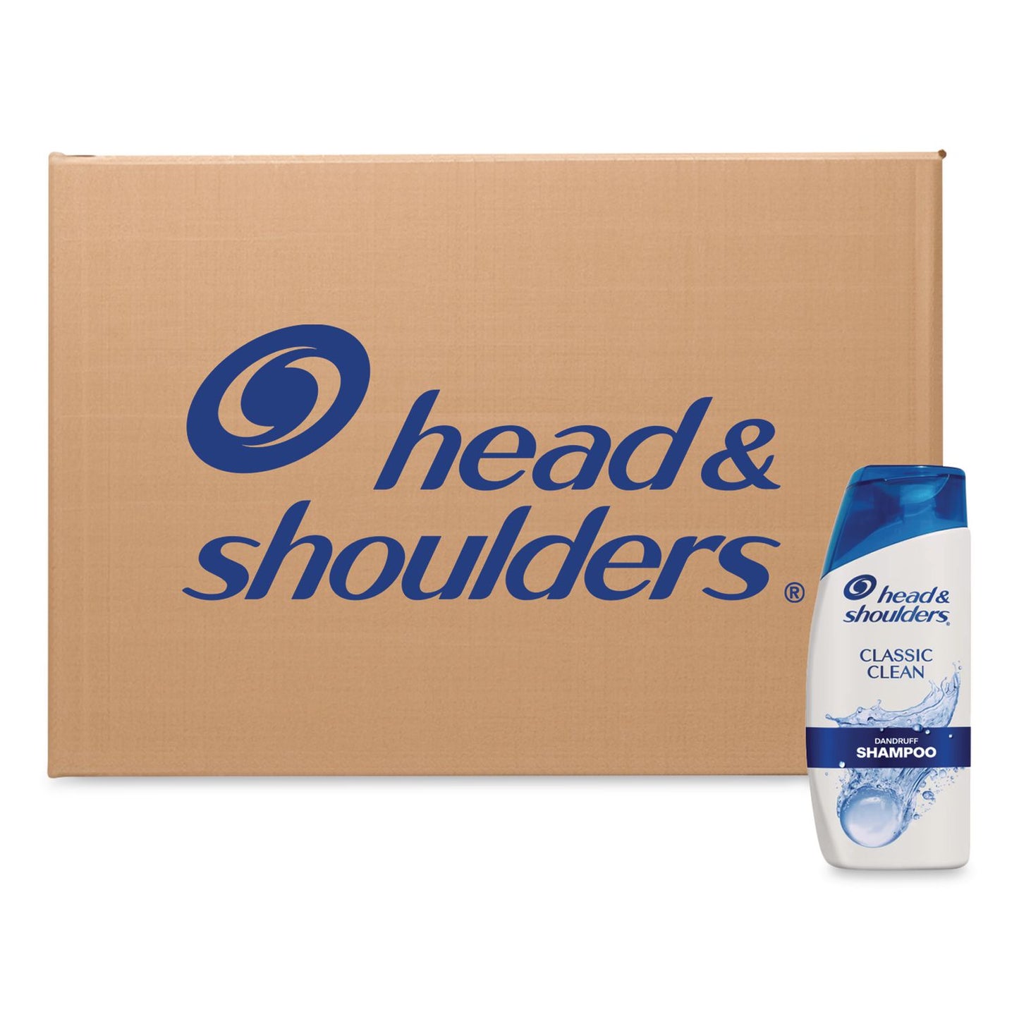 head & shoulders® Shampoo, Classic Clean Scent, 3 oz, 24/Carton (PGC96282CT)