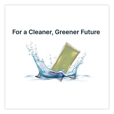 Diversey™ Aqua ChemPacs Concentrated Liquid Hand Soap, Rain Scent, 30 ChemPacs/Bag (DVO9321541)