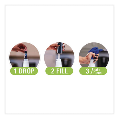 Diversey™ Aqua ChemPacs Glass Hard Surface Cleaner, 20 Pacs/Bag (DVO9320954EA)