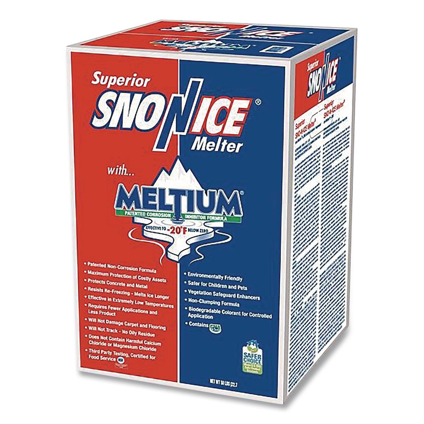 Superior Snow-N-Ice Pet Friendly Ice Melt Pellets, 50 lb Bag (IORSU050BXCP)