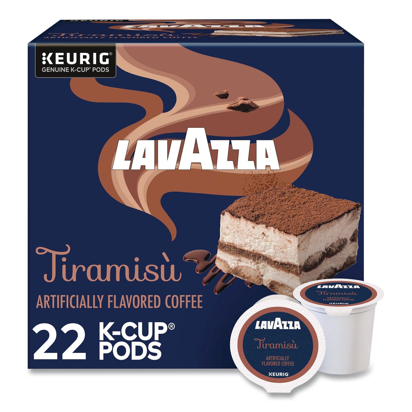 Lavazza Tiramisu Coffee K-Cup, 22/Box (LAV5000384724)