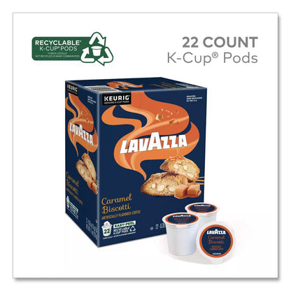 Lavazza Caramel Biscotti Coffee K-Cup, 22/Box (LAV5000384732)