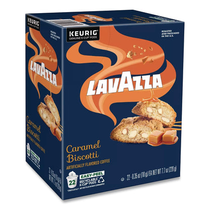 Lavazza Caramel Biscotti Coffee K-Cup, 22/Box (LAV5000384732)