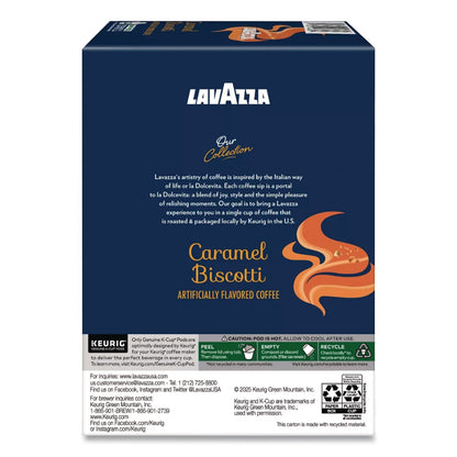Lavazza Caramel Biscotti Coffee K-Cup, 22/Box (LAV5000384732)