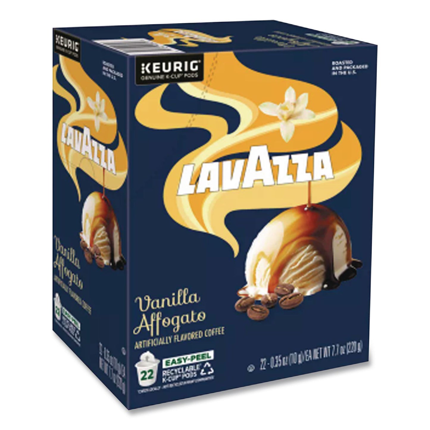 Lavazza Vanilla Affogato Coffee K-Cup, 22/Box (LAV5000384733)